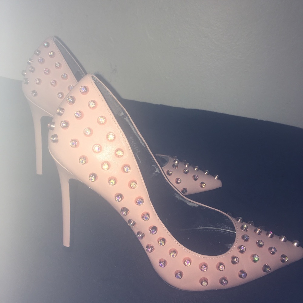🎉HP 🎉 OH So Sleek Posh Party 🎉 Boutique 9 Milana Gem/ Studded Pump